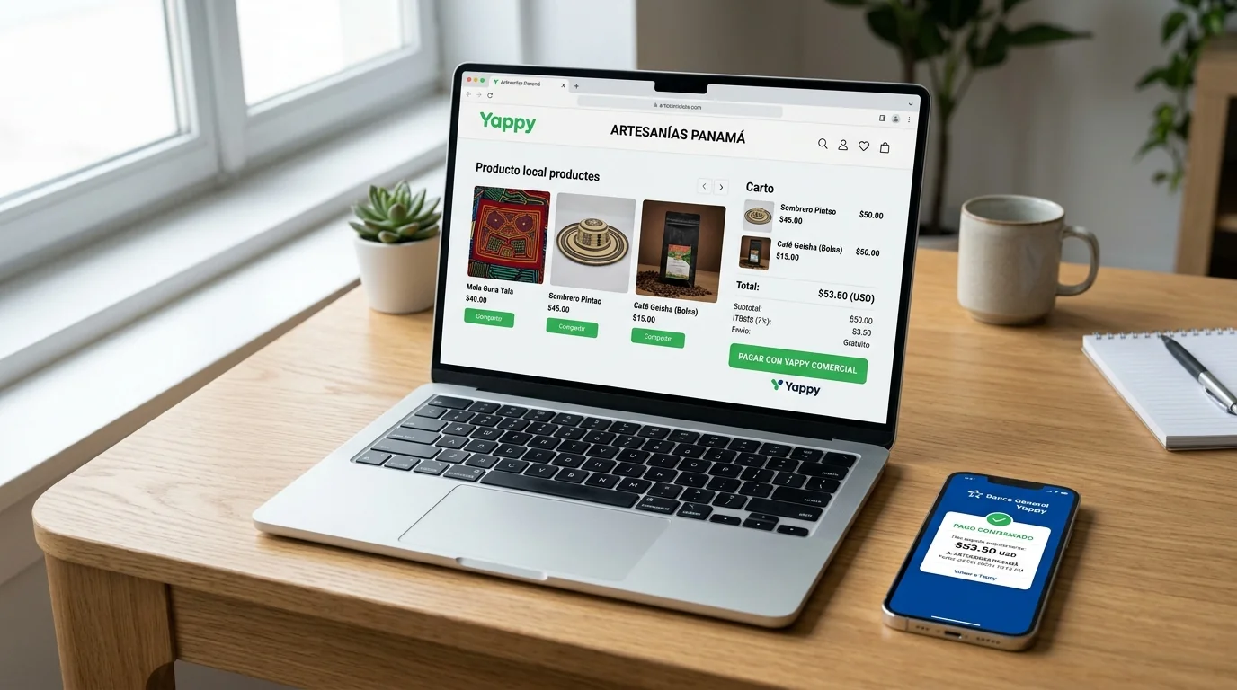 Tienda Online con Yappy Comercial y Tarjetas en Panamá