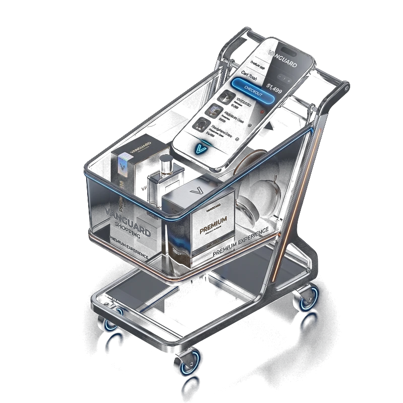 E-commerce Checkout 3D Render